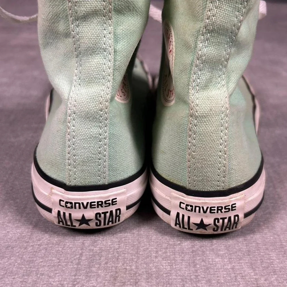 Converse Chuck Taylor All Star High Top Mint Green Sneakers Mens 5 Womens 7